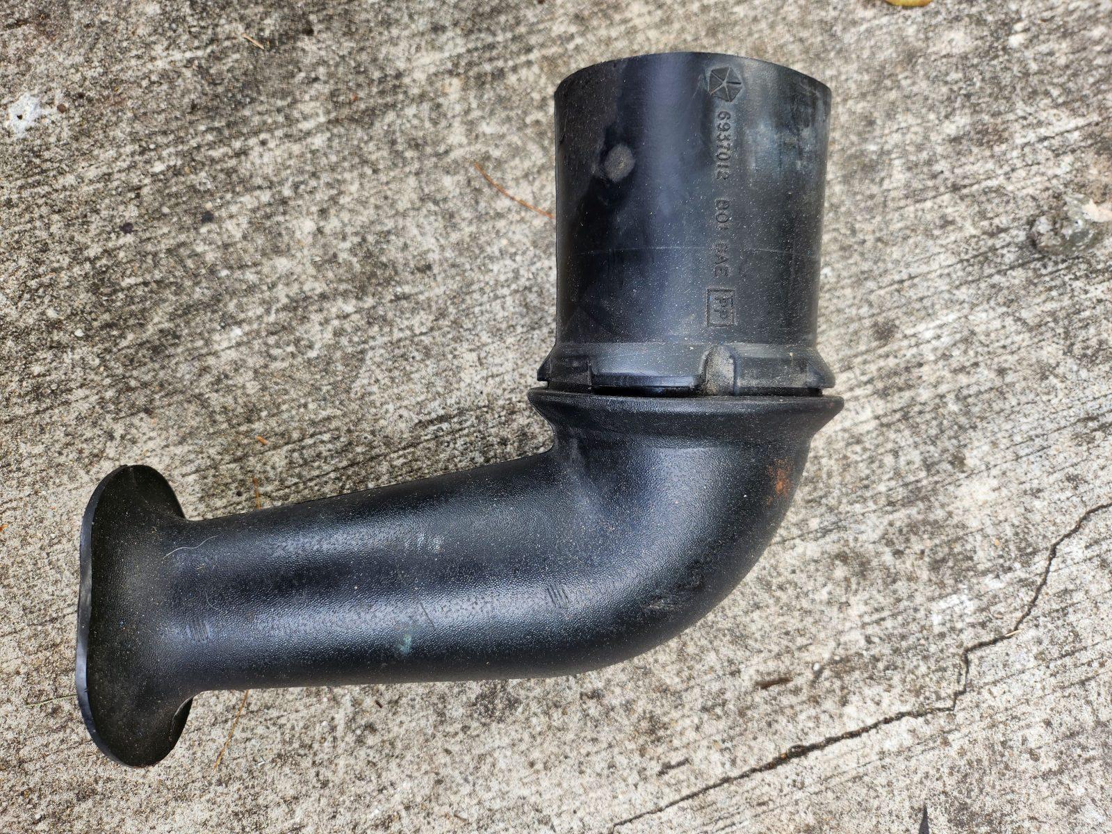Air intake system for 2.5L 1998 Jeep Wrangler