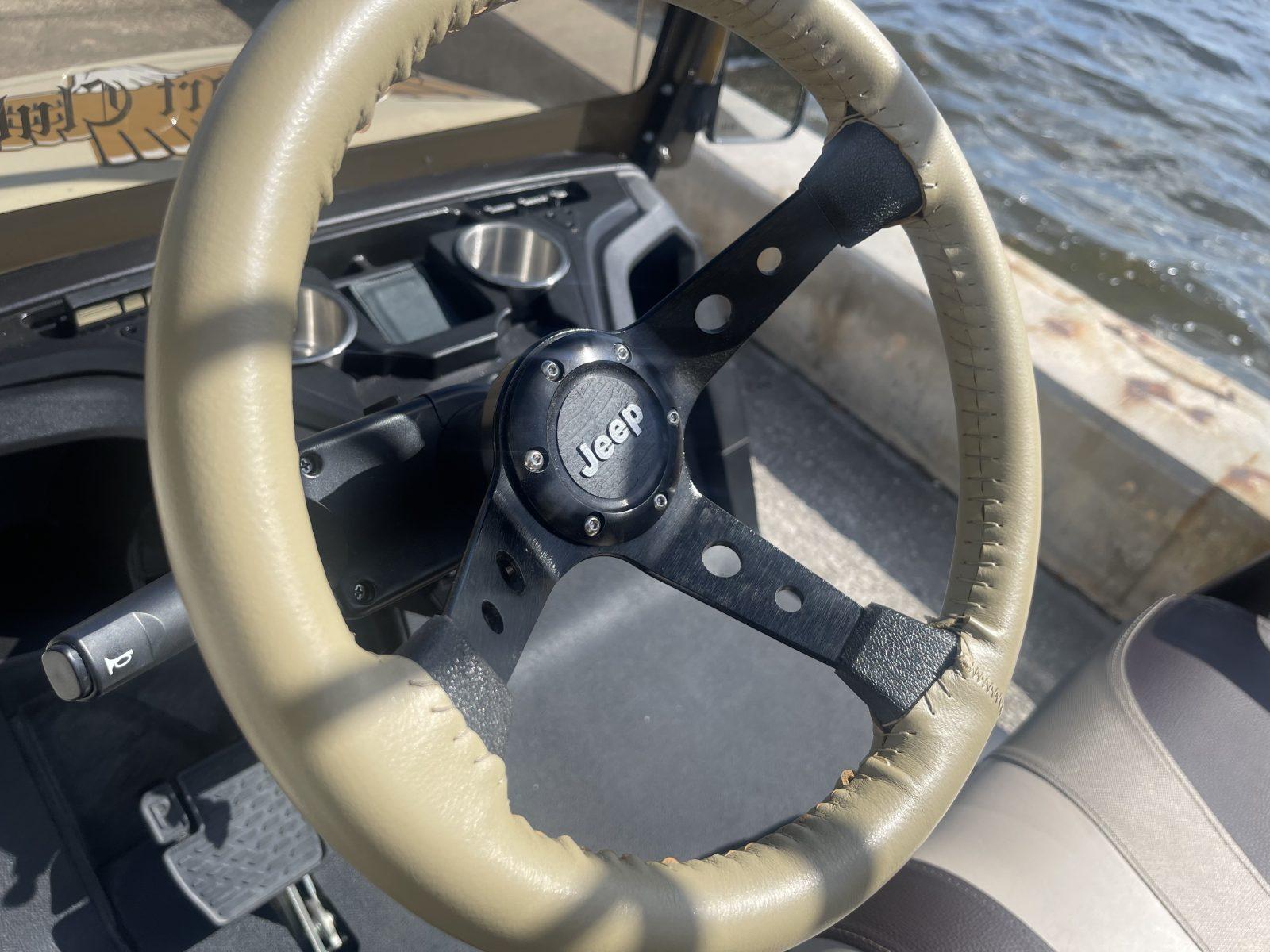 Custom Built “Golden Eagle” CJ7 Golf Cart!