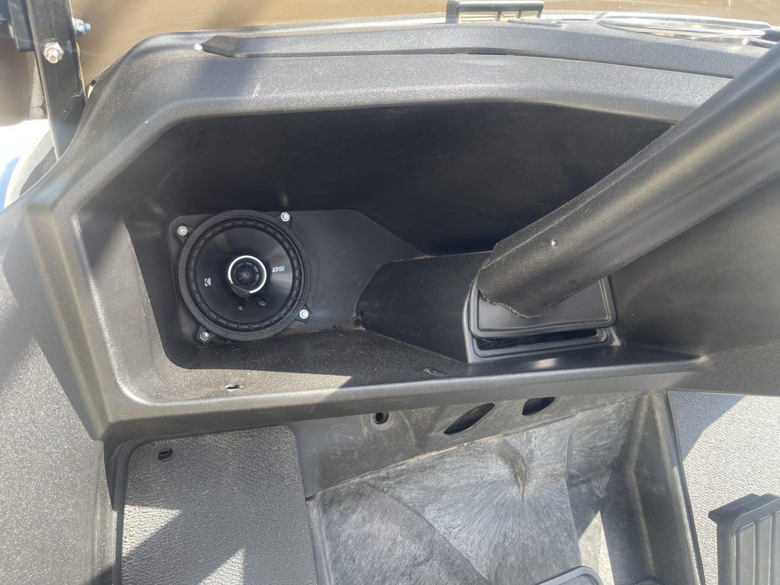 Custom Built “Golden Eagle” CJ7 Golf Cart!