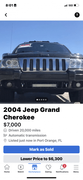 WJ GRAND CHEROKEE 4×4 LEGIT OFFROADER