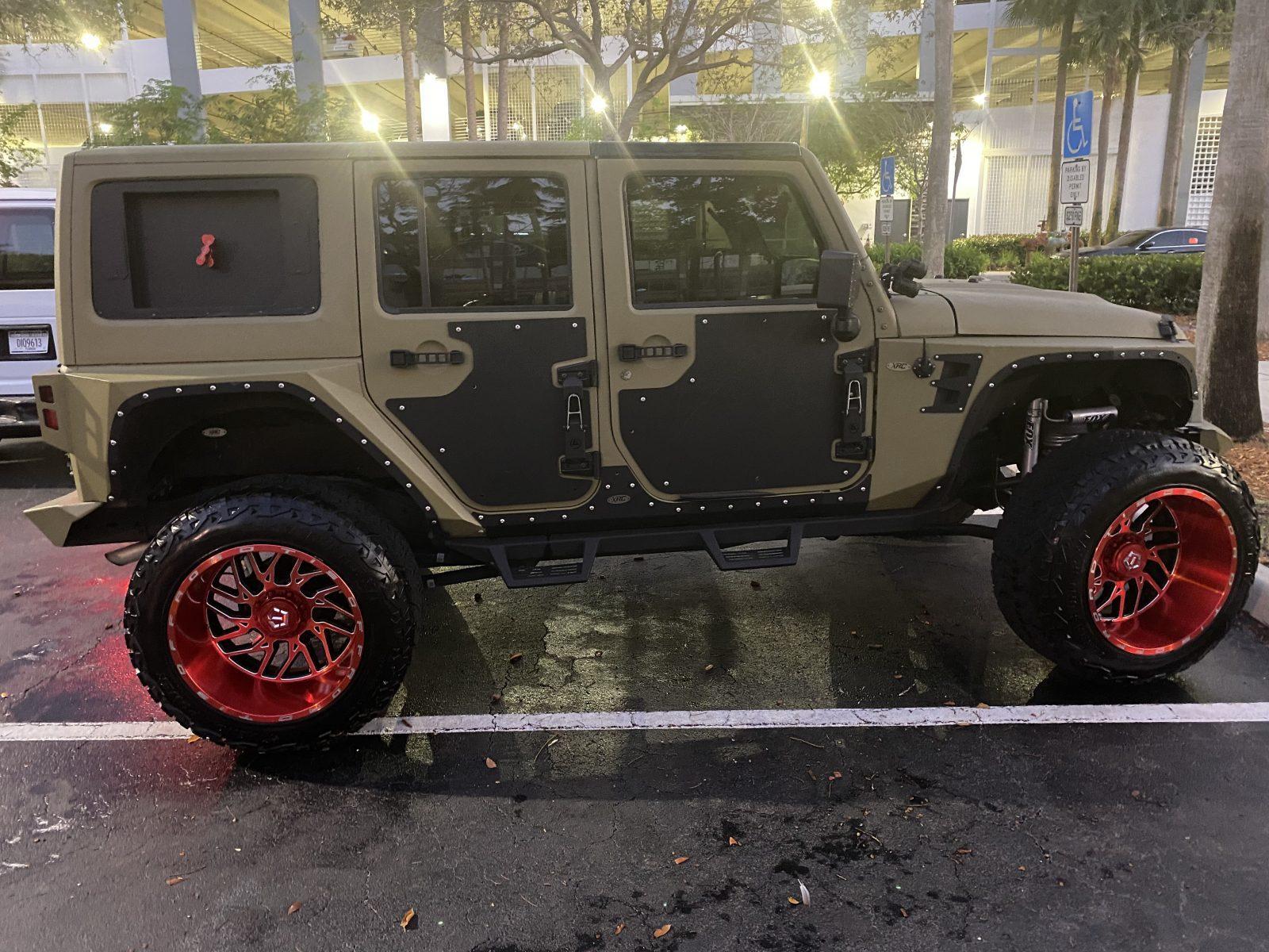 Green Jeep