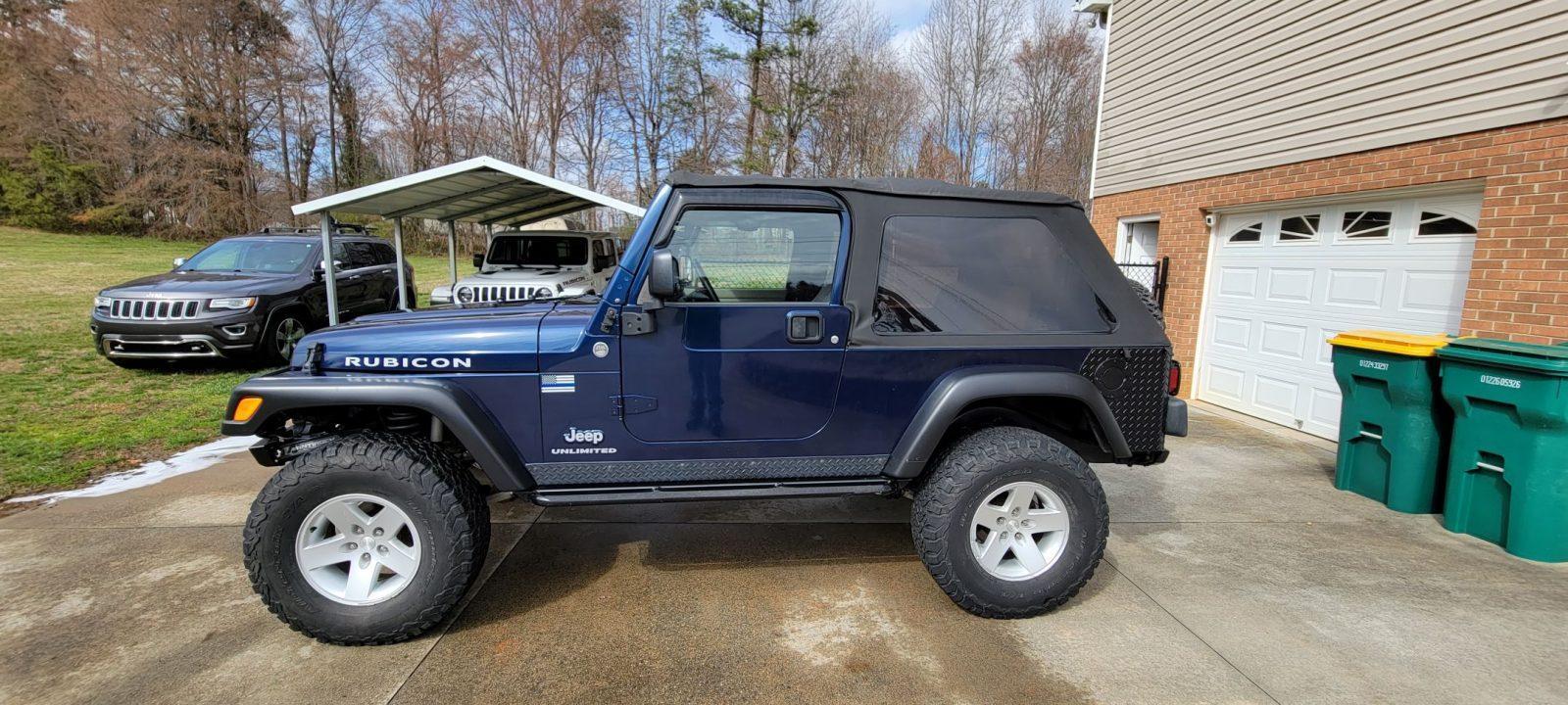 2005 Rubicon LJ- Patriot Blue