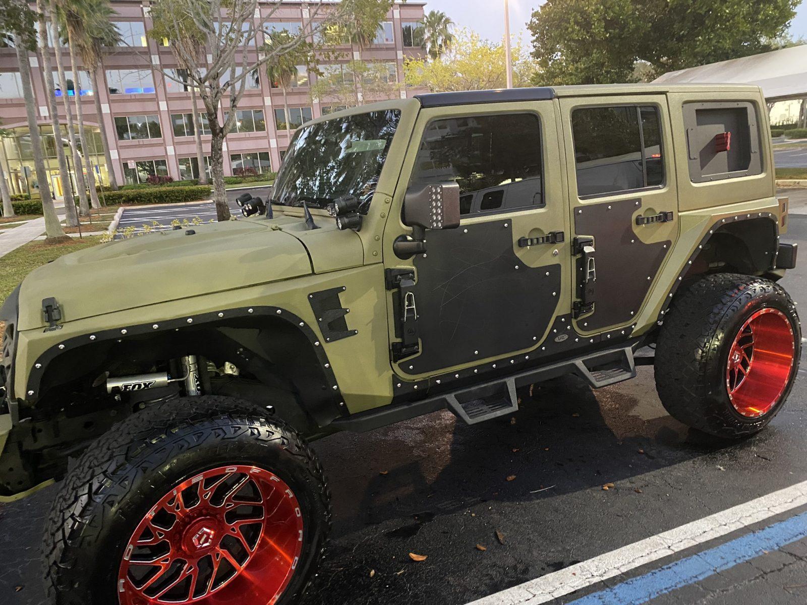 Green Jeep