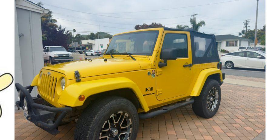 Yellow 2009 Jeep Wrangler For Sale