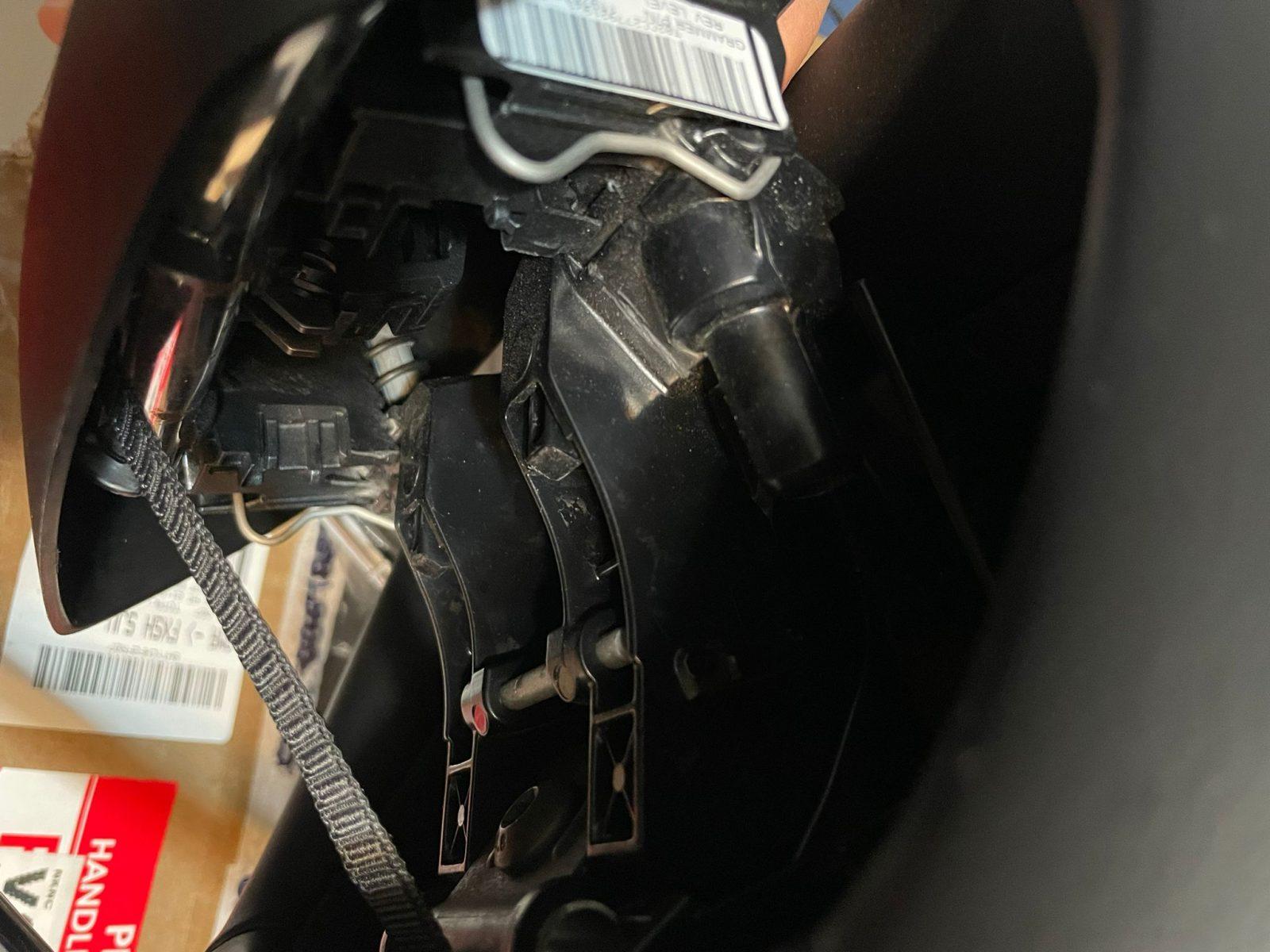 2020 Jeep Grand Cherokee Leather Head Rest Active Restraint – Deployed