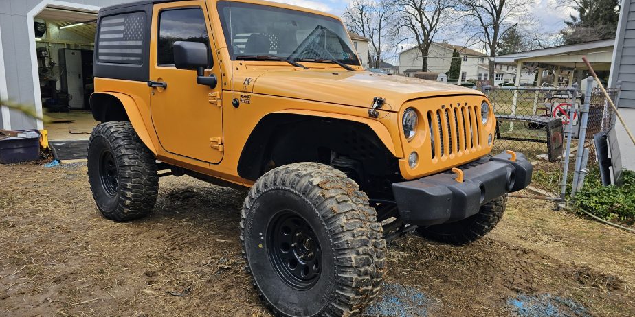 2012 Wrangler 2 door boosted