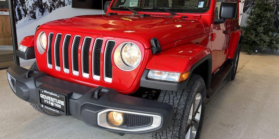 2021 Jeep Wrangler Unlimited Sahara 4×4 (OPEN TO TRADES)