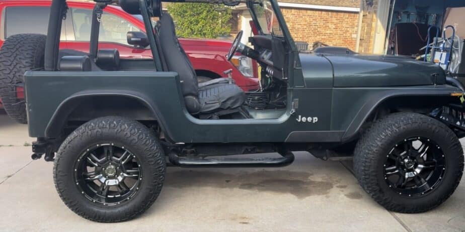 1994 jeep YJ with 350 crate motor