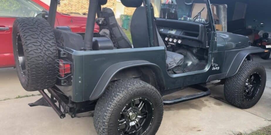 1994 jeep YJ with 350 crate motor