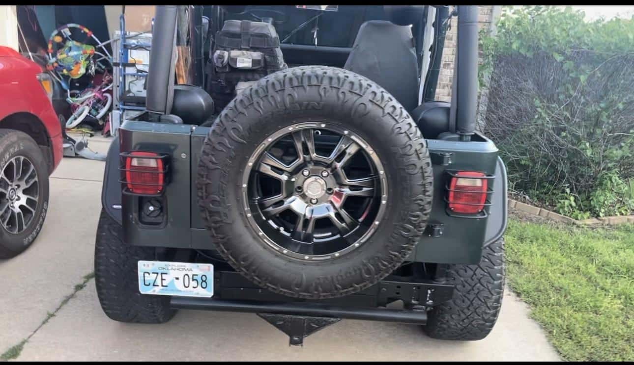 1994 jeep YJ with 350 crate motor