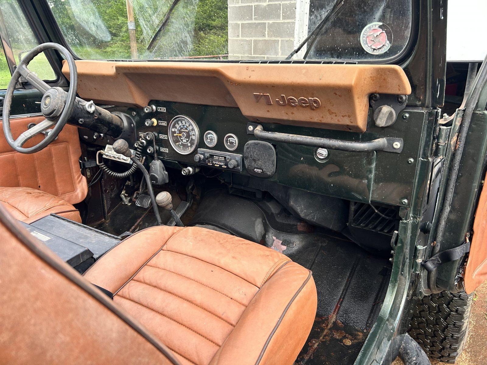 1984 jeep CJ seven scrambler