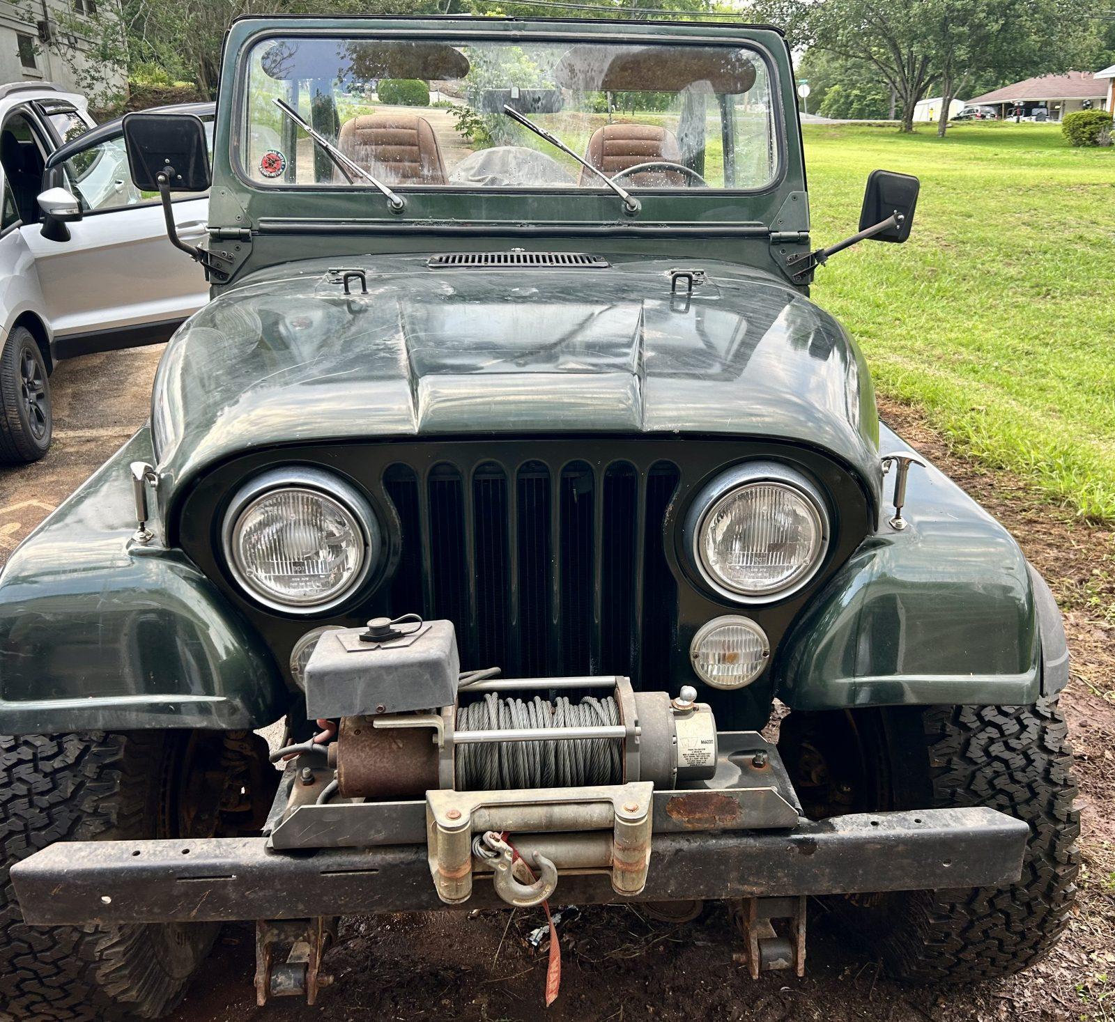 1984 jeep CJ seven scrambler