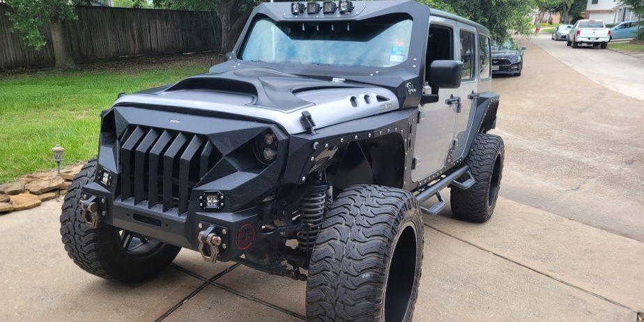 Supercharged 2014 Jeep wrangler JK no