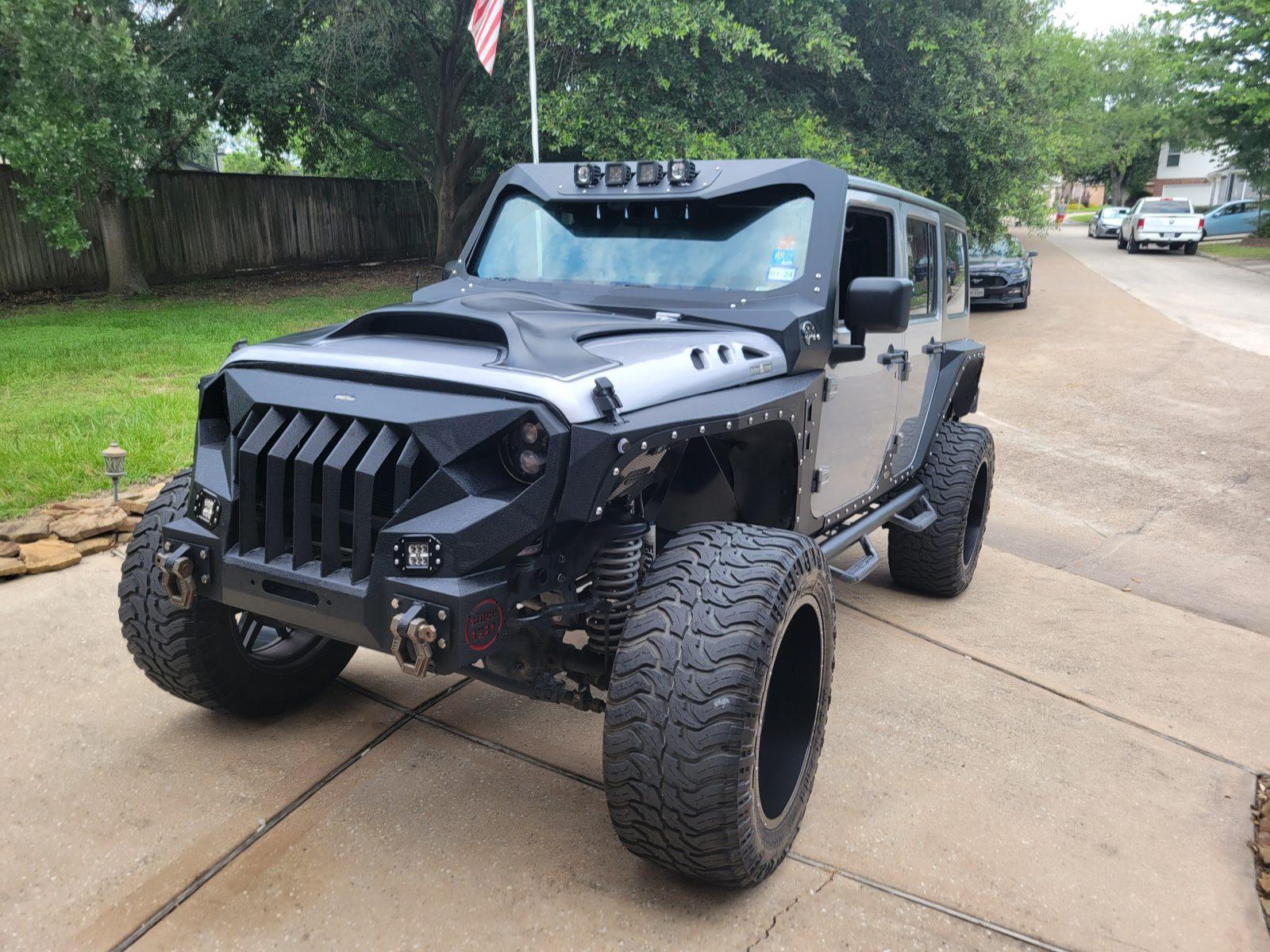 Supercharged 2014 Jeep wrangler JK no