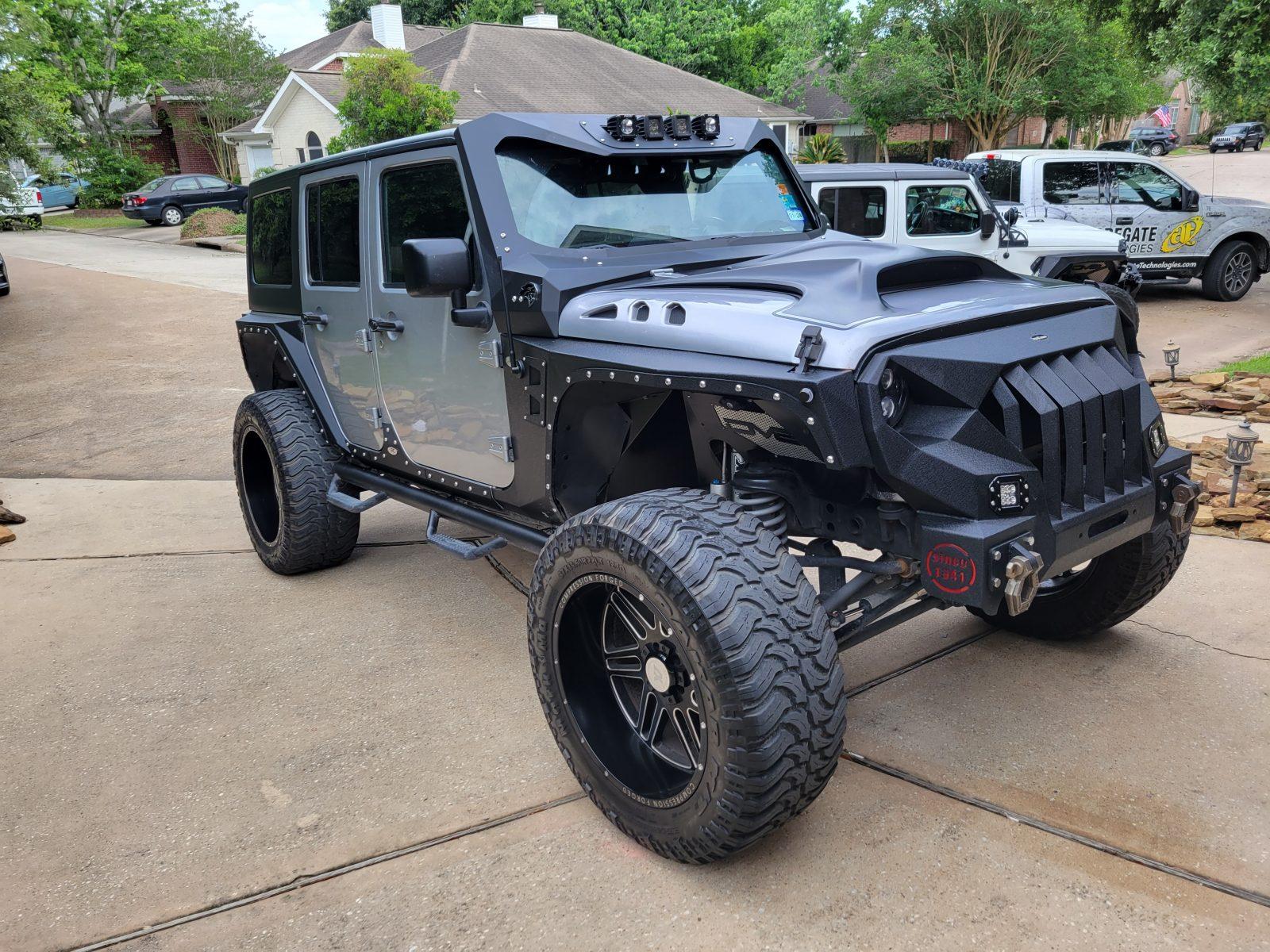 Supercharged 2014 Jeep wrangler JK no