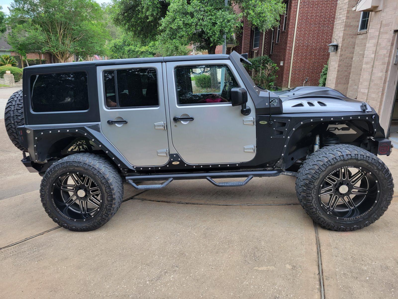 Supercharged 2014 Jeep wrangler JK no
