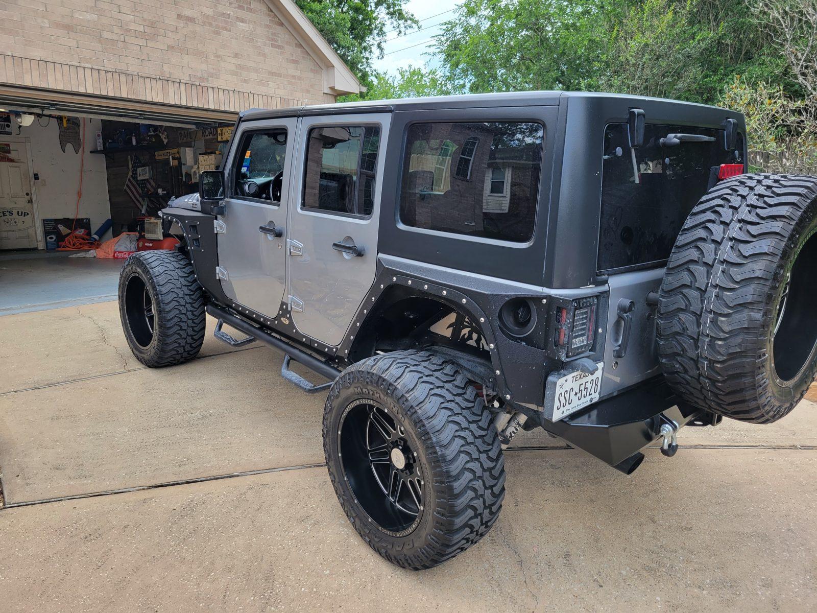 Supercharged 2014 Jeep wrangler JK no