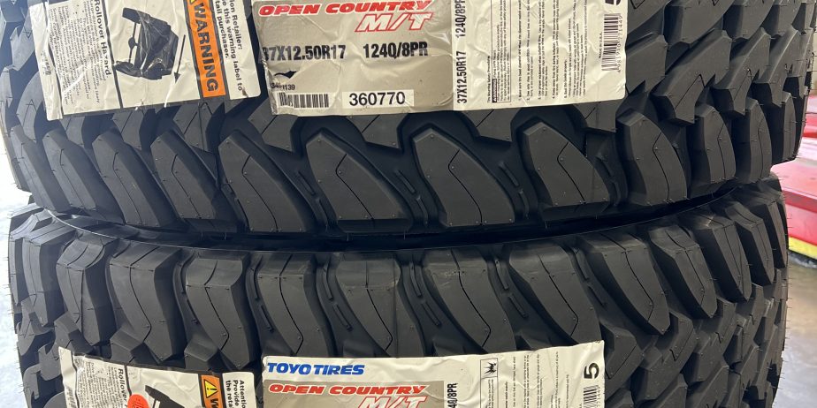 37×12.50R17 Toyo Open Country MT *$375 EACH SPECIAL DEAL🔥✅*