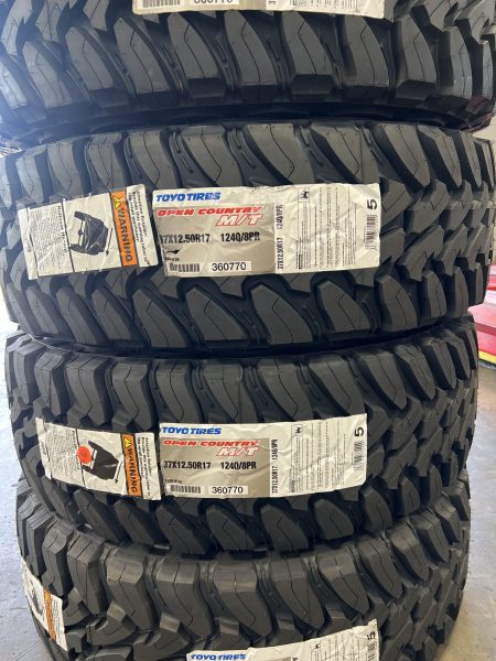 37×12.50R17 Toyo Open Country MT *$375 EACH SPECIAL DEAL🔥✅*