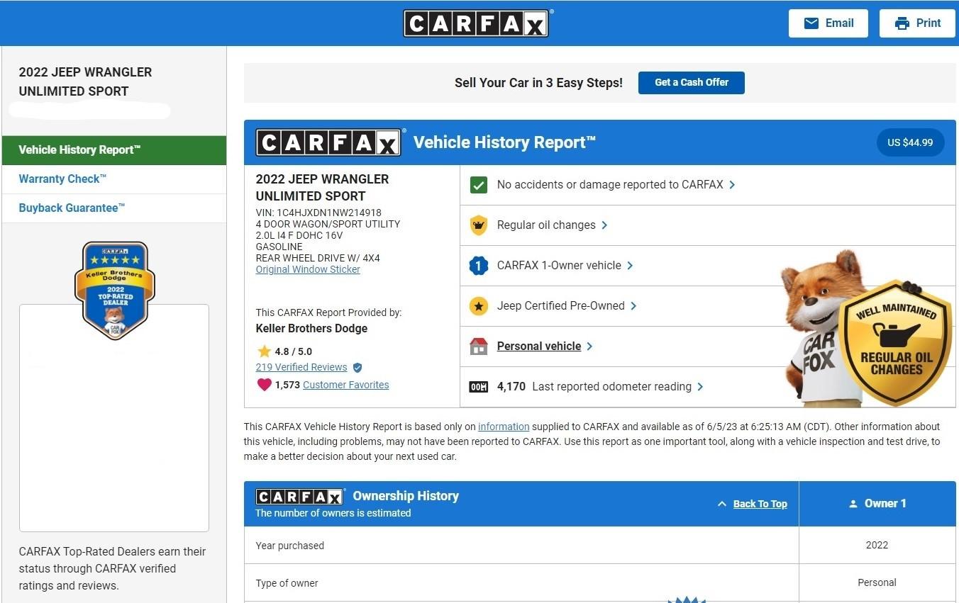 2022 Willys Wrangler Unlimited! 4k miles!