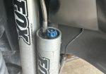 Fox 2.0 adjustable reservoir 2-4” lift jk shocks perfect co condition