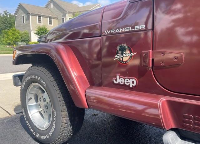 Beautiful 2002 Jeep Wrangler Sahara; Only 75,000 miles