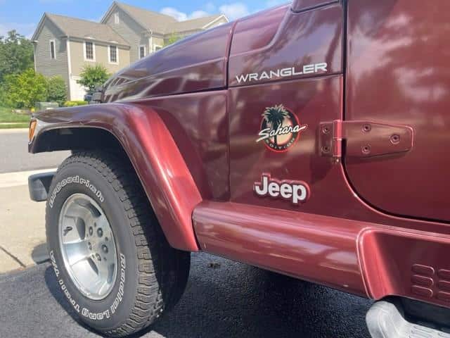 Beautiful 2002 Jeep Wrangler Sahara; Only 75,000 miles