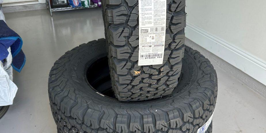 (4) BFGoodrich KO2 Tires