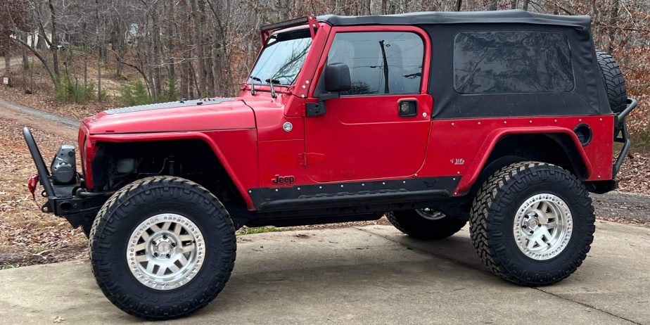 2005 LJ on brand new 35s and KMC beadlocks. All TNT armor