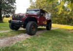 2011 Jeep Wrangler JKU -3.5” pro comp lift -Rough country control arm relocation -Falcon 2.1 steering stabilizer -Fox 2.0 shocks -35” Nitto’s -Remote start -Yukon 5.13 gears