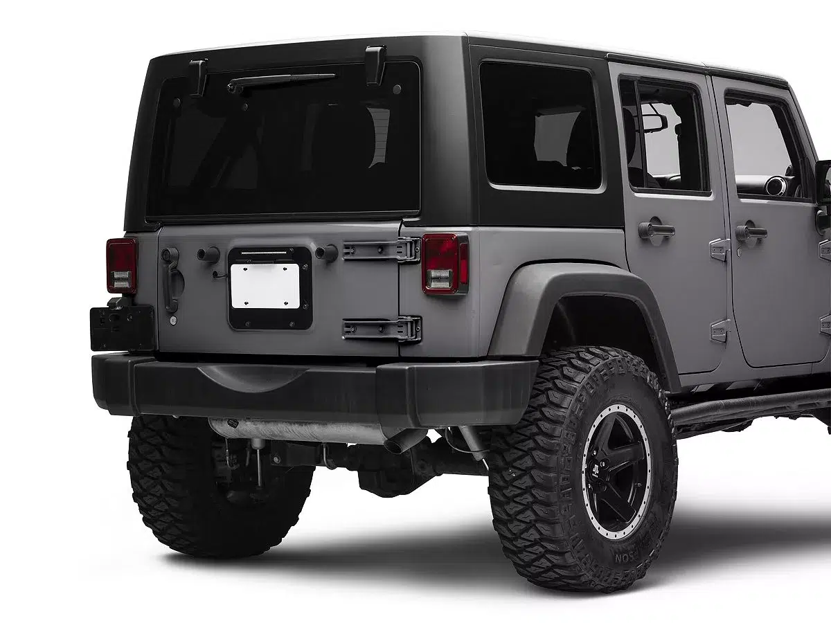Backside License Plate Mount