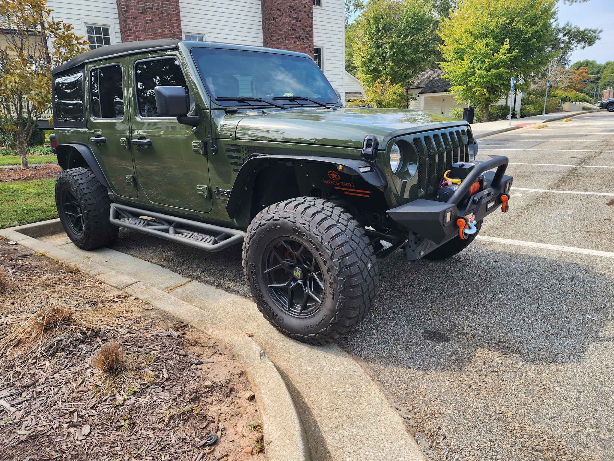 Mint condition 2021 wrangler