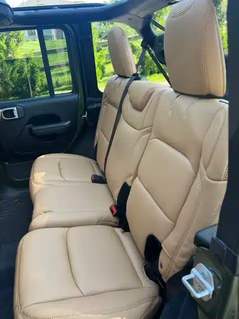 *PRICE DROP* Brand new Katzkin tan leather upholstery – 2018-2023 JL Wrangler