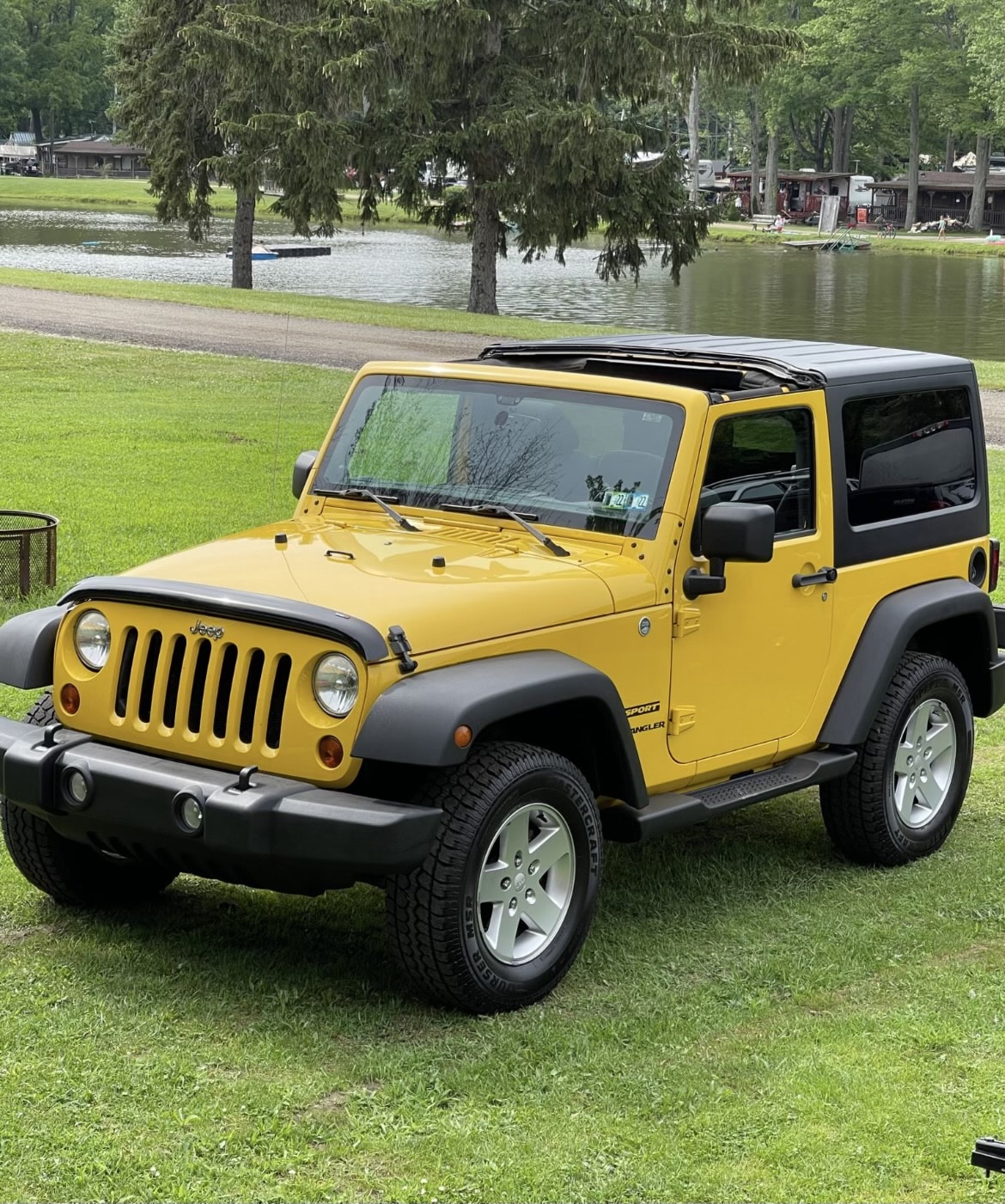 2011 Jeep wrangler sport.