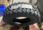 Jeep tire – brand new LT255/75R17
