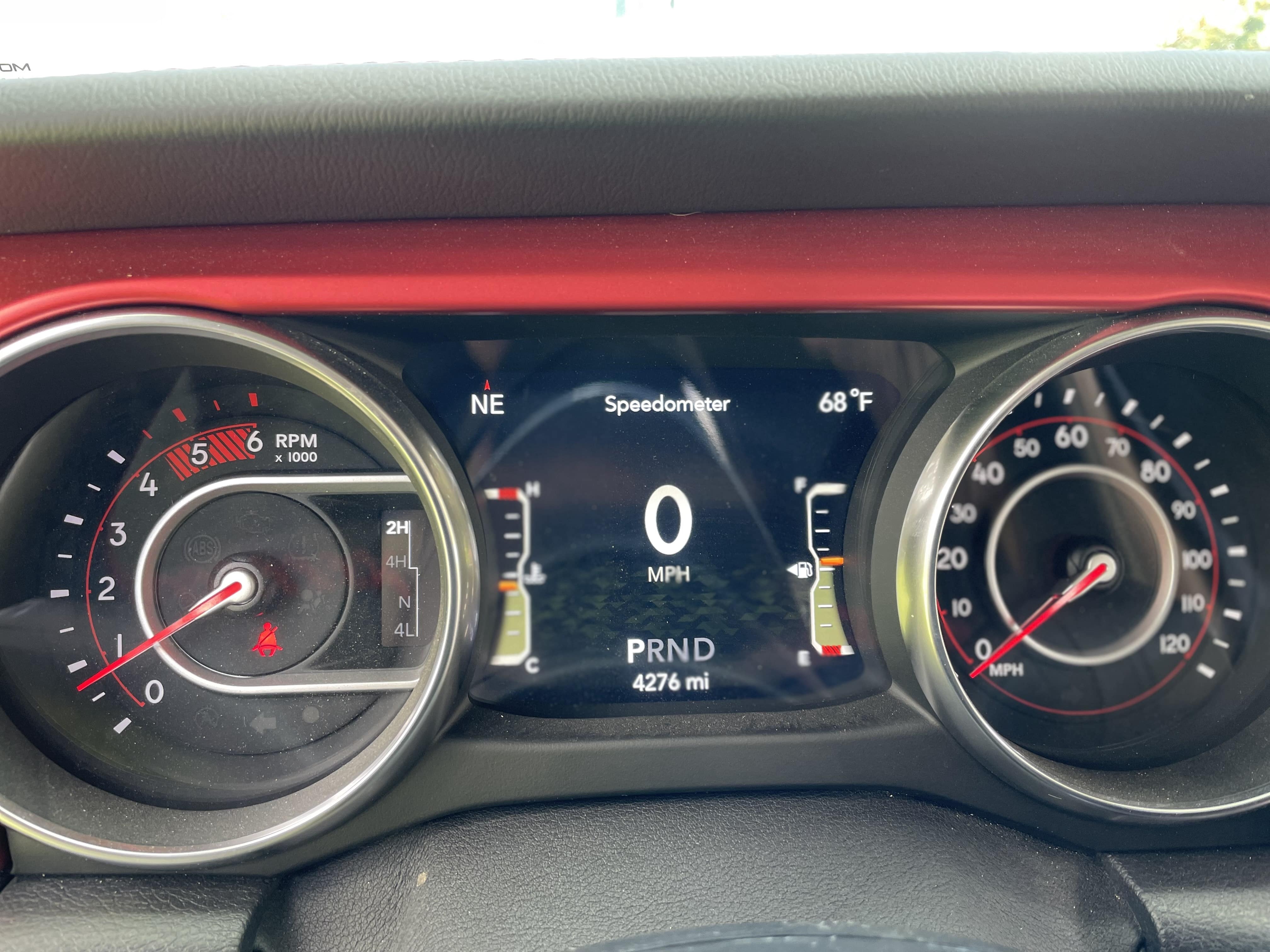 2021 Rubicon Unlimited 4.525 Miles