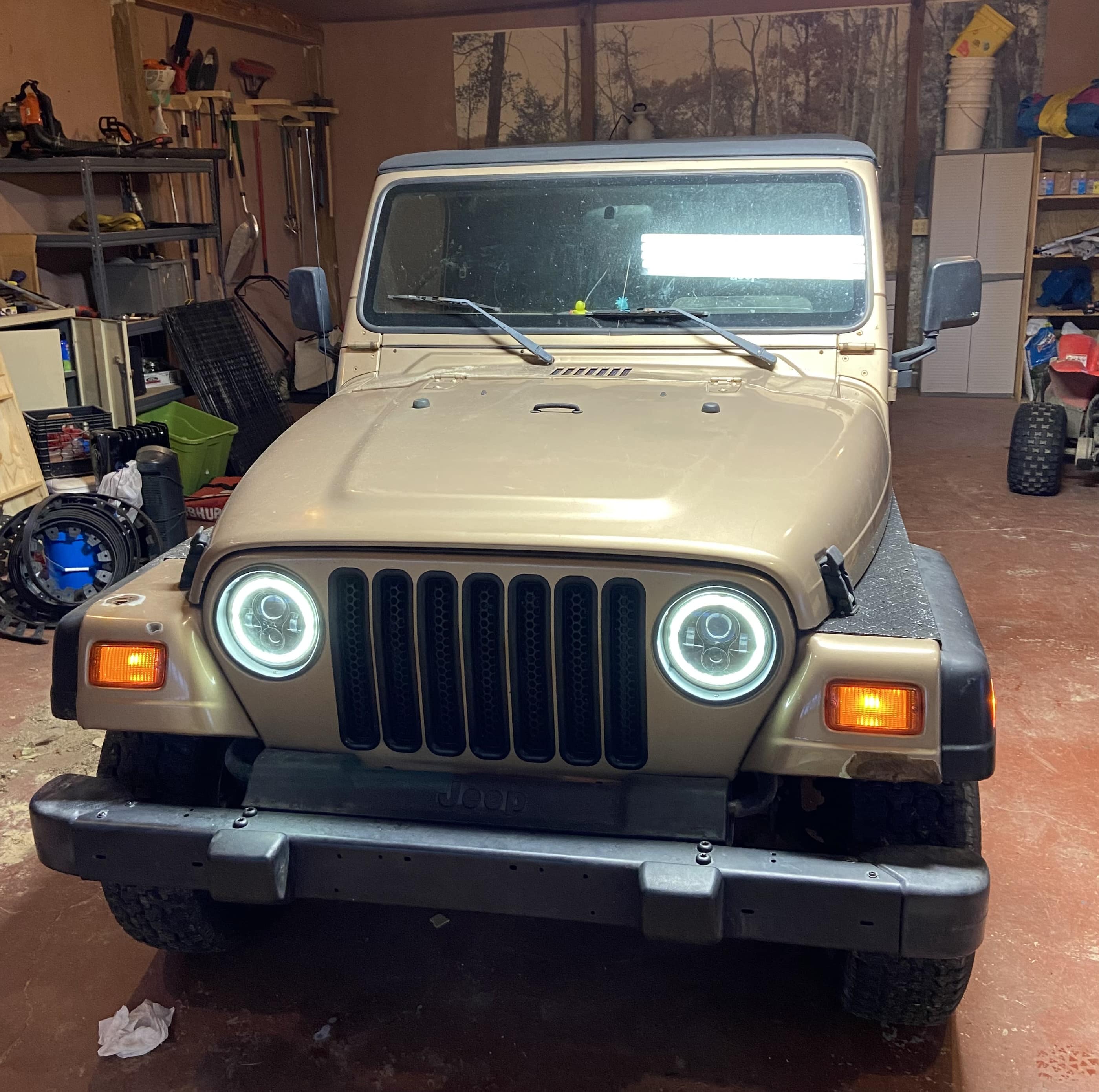 1999 Jeep Wrangler TJ, 2.5 4 cylinder, 5 speed manual, 153k miles