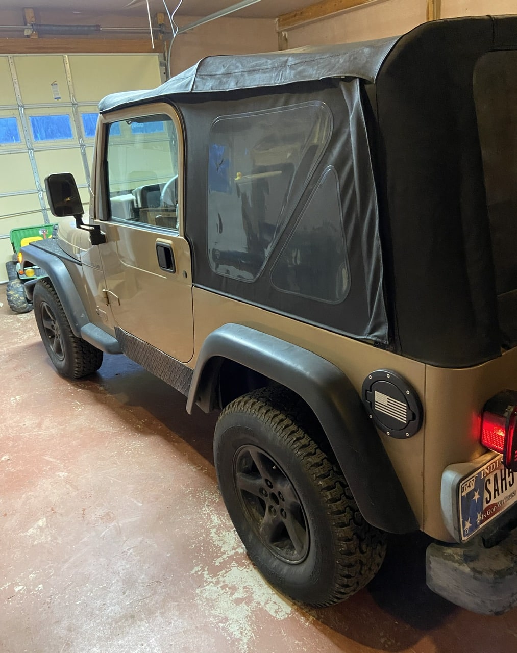 1999 Jeep Wrangler TJ, 2.5 4 cylinder, 5 speed manual, 153k miles