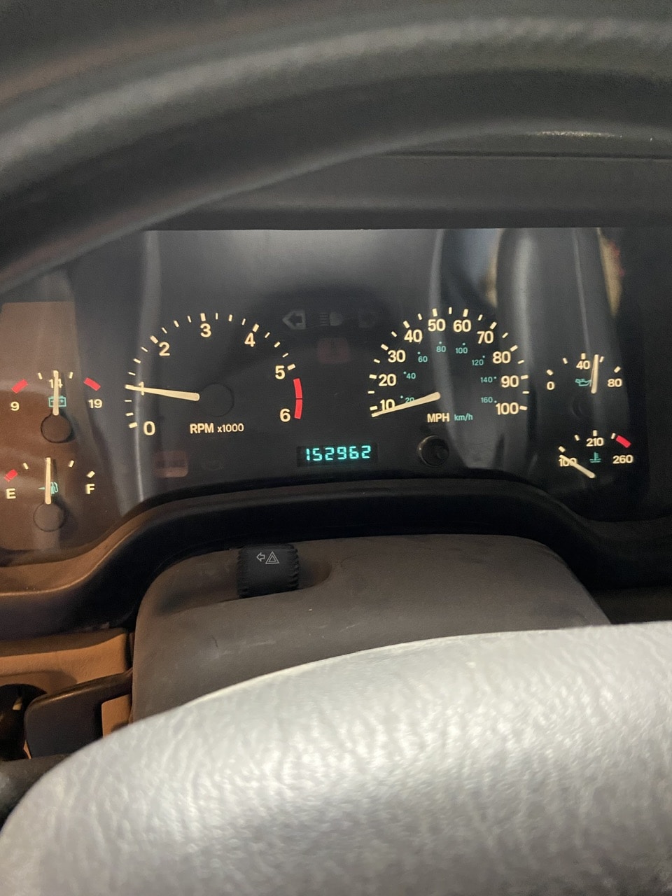 1999 Jeep Wrangler TJ, 2.5 4 cylinder, 5 speed manual, 153k miles