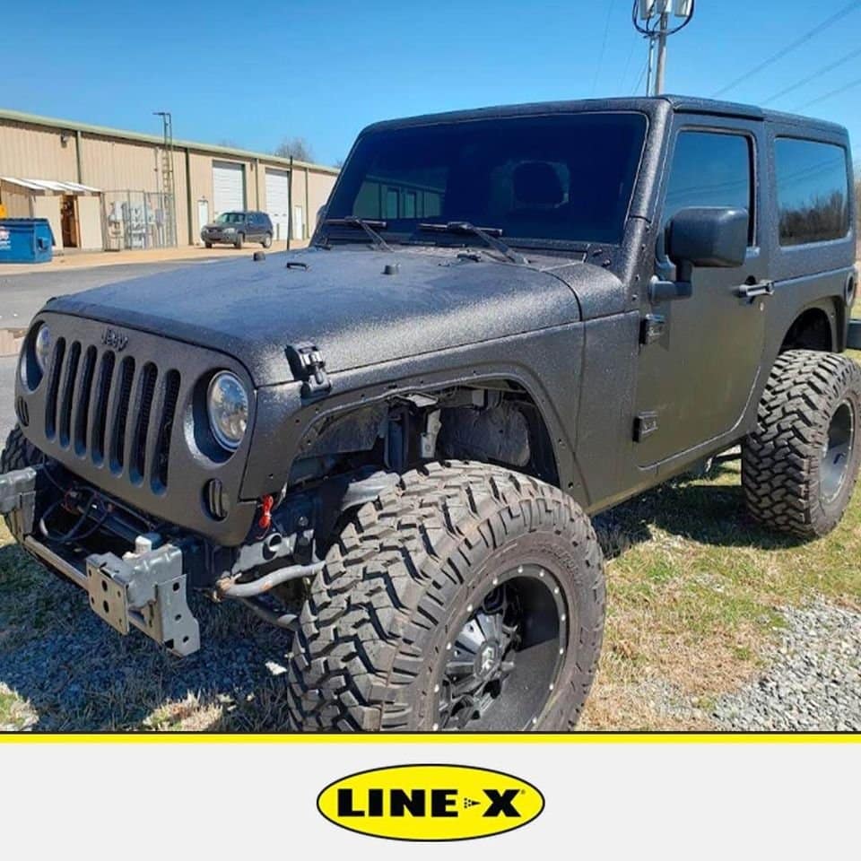 Custom Line-X 2016 Jeep Wrangler