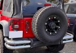 Jeep Wrangler Chrome Rear Bumper