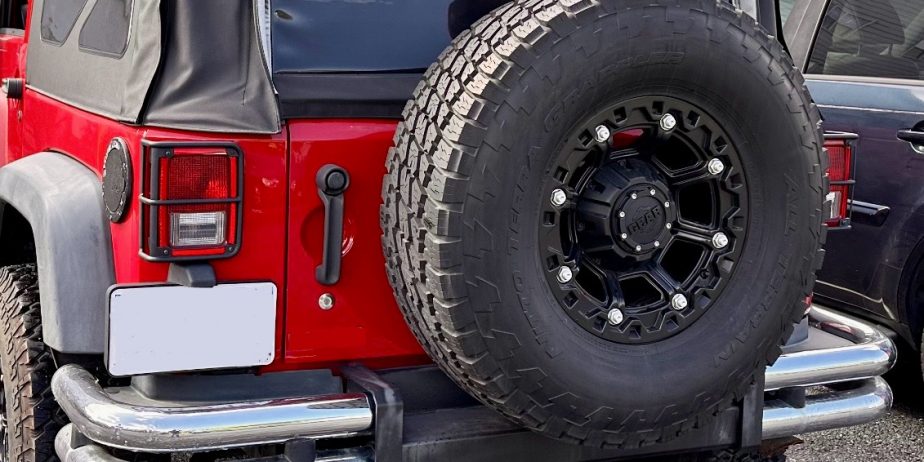 Jeep Wrangler Chrome Rear Bumper