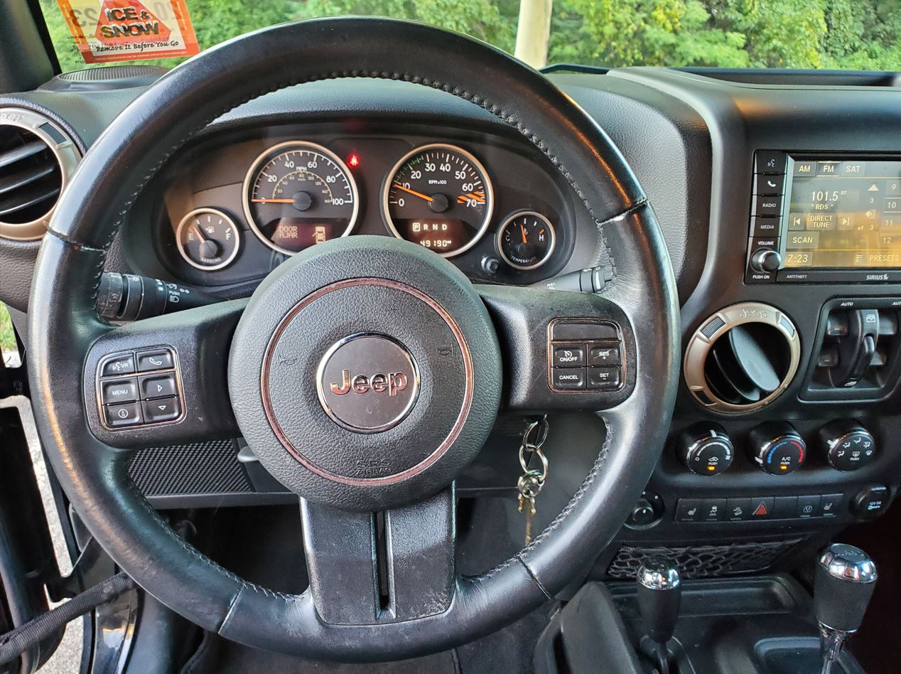 2016 Jeep wrangler jk 75th anniversay edition