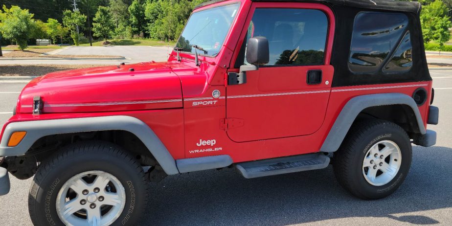 2005 Wrangler with no rust and no modifications