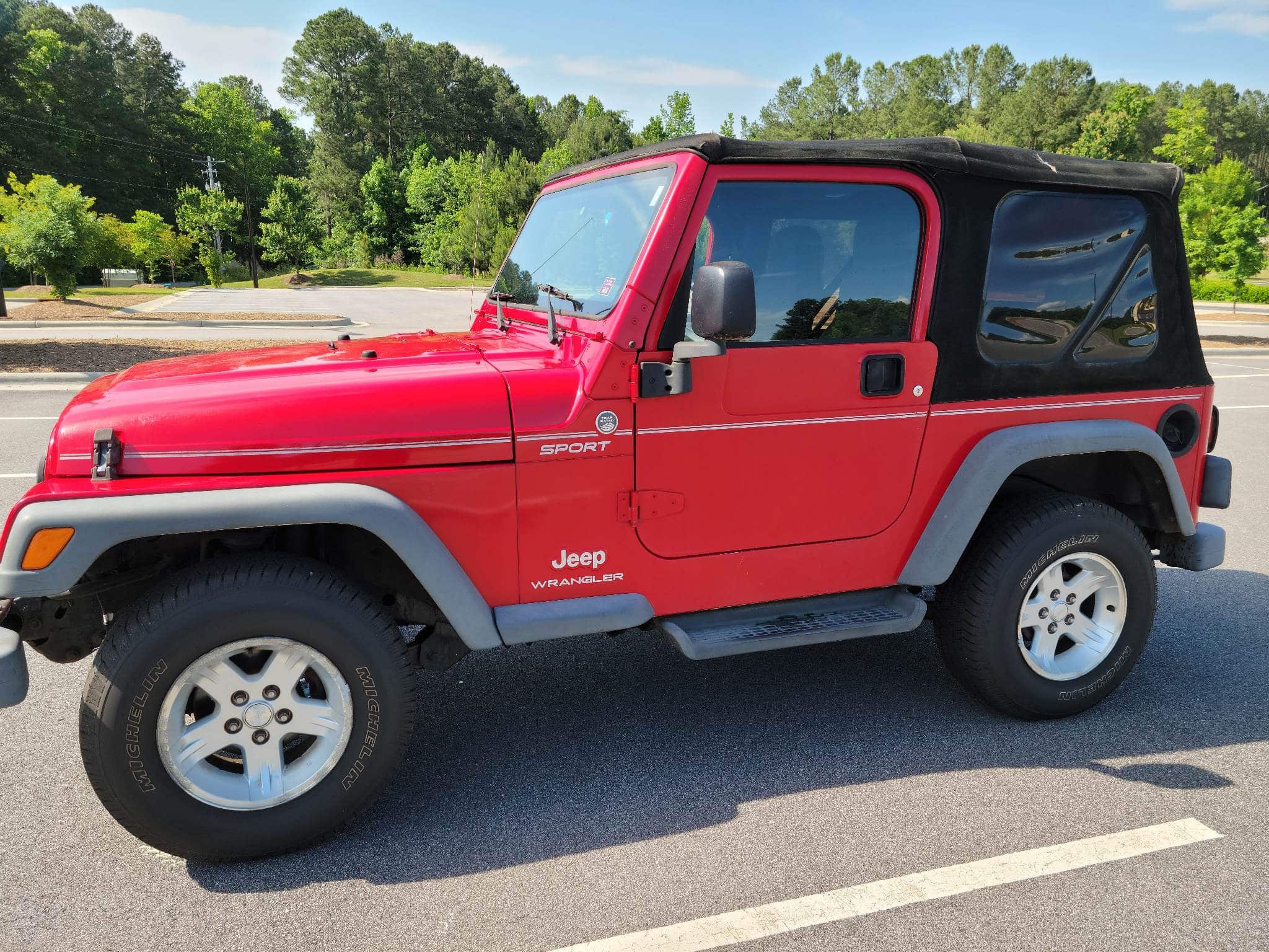 2005 Wrangler with no rust and no modifications