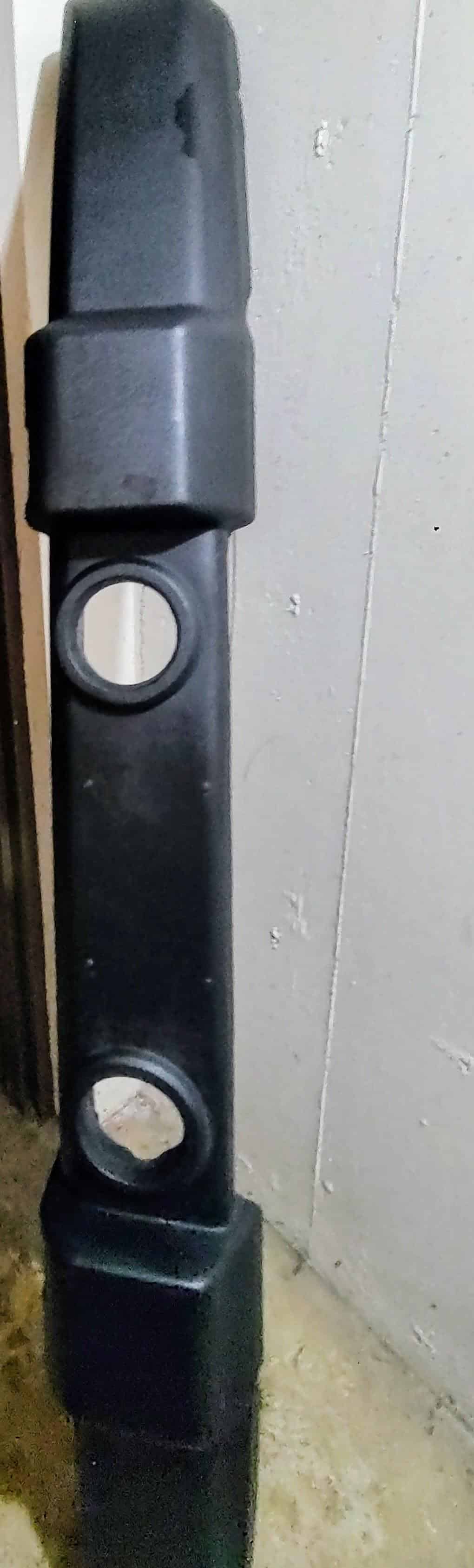 JK (-7-18 Jeep Wrangler) bumper, pan, and a tire step