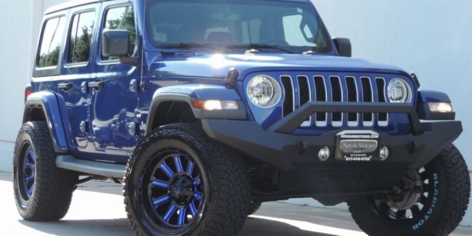 2019 Jeep Wrangler Unlimited Sahara Altitude Sport Utility 4D