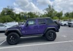 18 Jeep Wrangler JKU Sport purple 26k miles 3.6 auto 4” lift 37 fuel ass whls