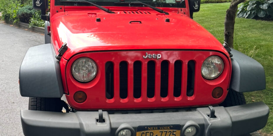 2013 Red Jeep Wrangler Sport