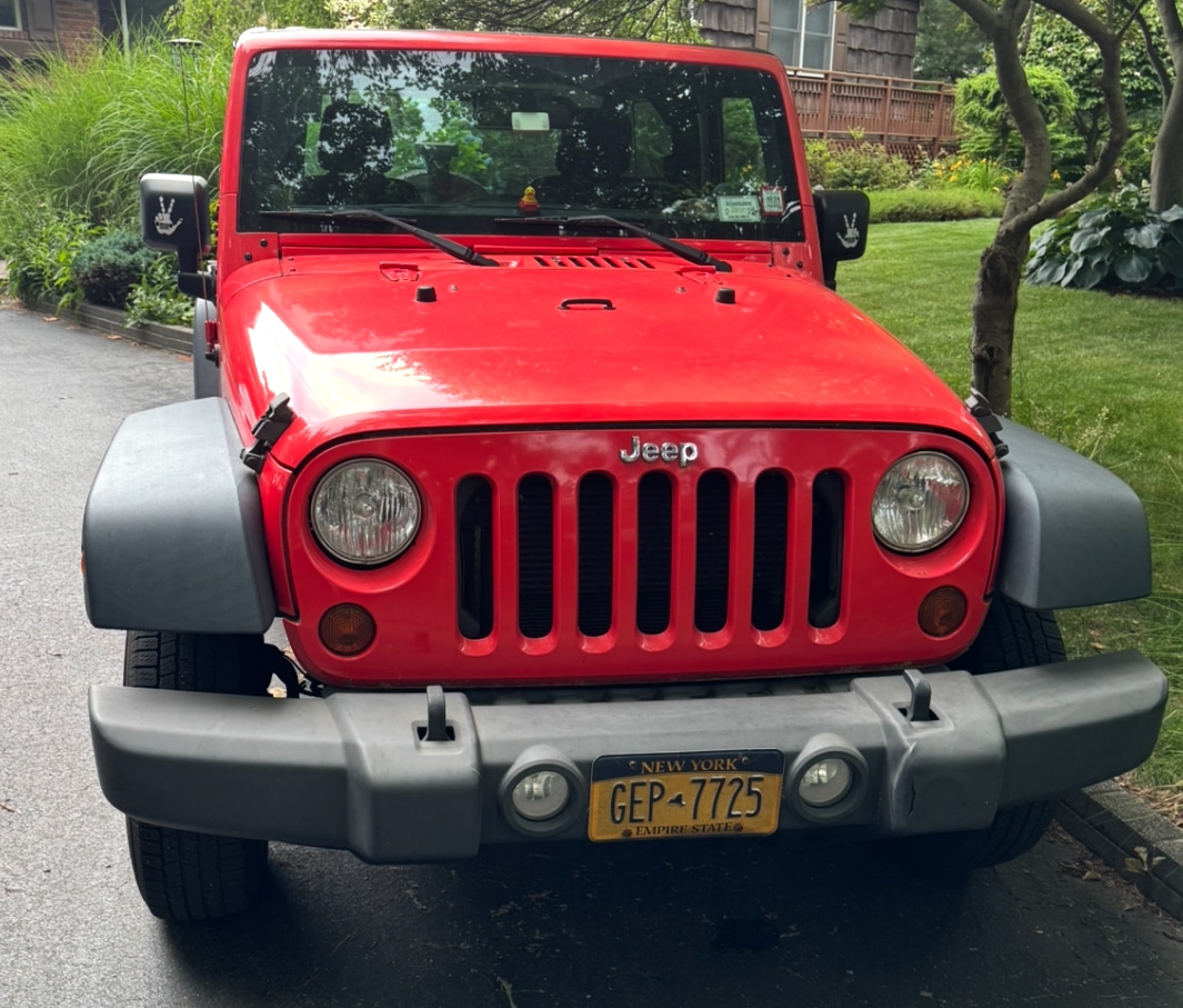 2013 Red Jeep Wrangler Sport